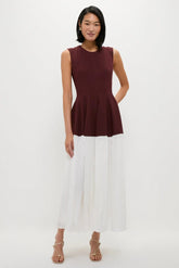Mahogany Multi Raleigh Midi Dress