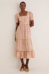 Moghul Border Evelyn Dress