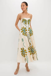 Namur Ivory Delta Dress