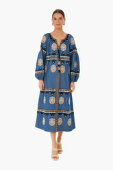 Chambray Blue Tula Long Dress