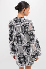 Black Plain Gia Mini Dress