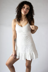 Lace Babydoll Mini Dress