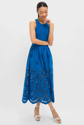 Cerulean Dawn Midi Dress