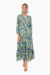 Freyja Flower White Bazaar Dress