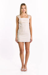 Macayle Cream Mini Dress