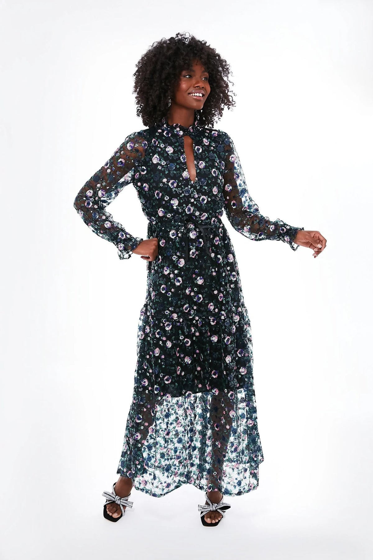 Floral Sequin Lucybella Dress